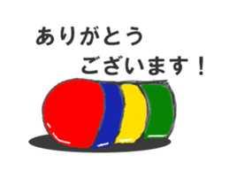Daruma Otoshi is japanese toy sticker #12396130