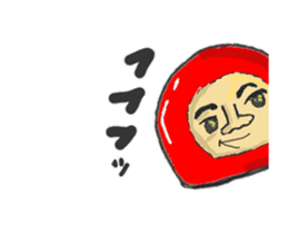 Daruma Otoshi is japanese toy sticker #12396137