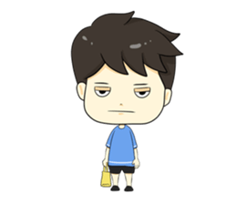 i am not a henpecked man + sticker #12396356