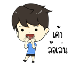 i am not a henpecked man sticker #12396486