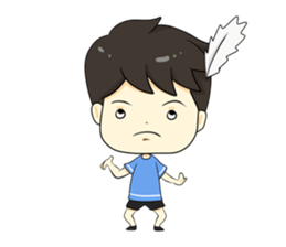 i am not a henpecked man sticker #12396497