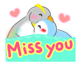 Lovey Dovey Penguin sticker #12396687