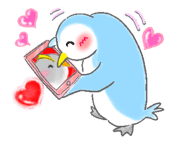 Lovey Dovey Penguin sticker #12396688
