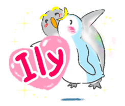 Lovey Dovey Penguin sticker #12396692