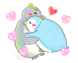 Lovey Dovey Penguin sticker #12396702