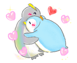 Lovey Dovey Penguin sticker #12396702