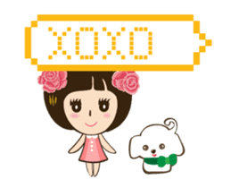 Super Beauty QQ idol Happy Reply! ^_^ sticker #12397089