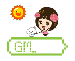 Super Beauty QQ idol Happy Reply! ^_^ sticker #12397092