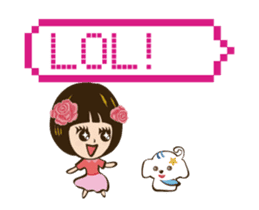 Super Beauty QQ idol Happy Reply! ^_^ sticker #12397094