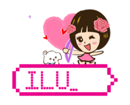 Super Beauty QQ idol Happy Reply! ^_^ sticker #12397098