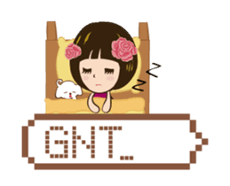 Super Beauty QQ idol Happy Reply! ^_^ sticker #12397105