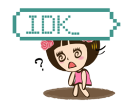 Super Beauty QQ idol Happy Reply! ^_^ sticker #12397107