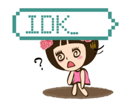 Super Beauty QQ idol Happy Reply! ^_^ sticker #12397107