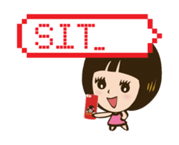 Super Beauty QQ idol Happy Reply! ^_^ sticker #12397108