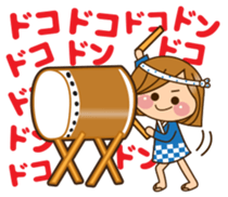 The cute girl 6 who often uses it sticker #12397143