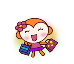 monkey park Remake sticker #12397348