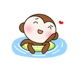 monkey park Remake sticker #12397354