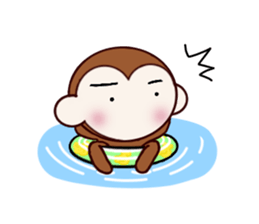 monkey park Remake sticker #12397355