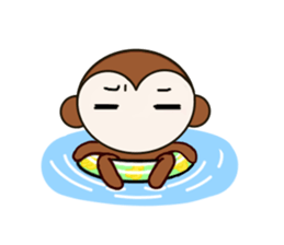 monkey park Remake sticker #12397356