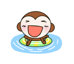 monkey park Remake sticker #12397358