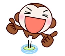 monkey park Remake sticker #12397359