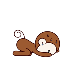 monkey park Remake sticker #12397364