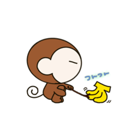 monkey park Remake sticker #12397367