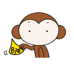 monkey park Remake sticker #12397373
