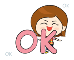 With love and care from mom sticker #12397389