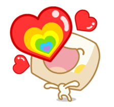 TOFU-Best WISHES sticker #12397806