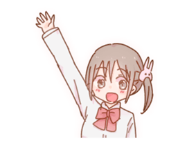 Moving boys & girls sticker #12397902