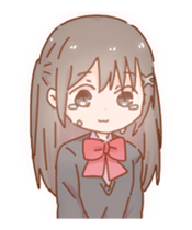 Moving boys & girls sticker #12397915