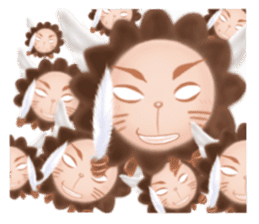 The colorful world of Little Lion Ver.3 sticker #12398095