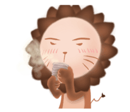 The colorful world of Little Lion Ver.3 sticker #12398097