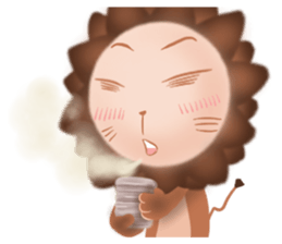 The colorful world of Little Lion Ver.3 sticker #12398098