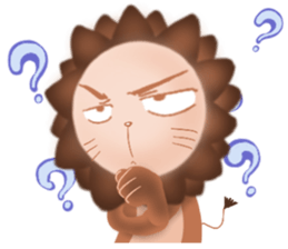 The colorful world of Little Lion Ver.3 sticker #12398109