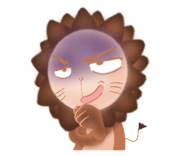 The colorful world of Little Lion Ver.3 sticker #12398110