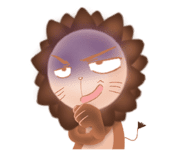 The colorful world of Little Lion Ver.3 sticker #12398110