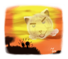 The colorful world of Little Lion Ver.3 sticker #12398118