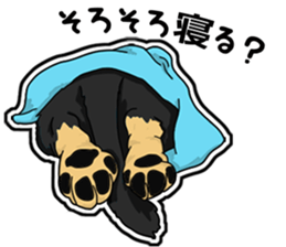 Cute Dachshund Vol 4 sticker #12398126