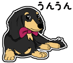 Cute Dachshund Vol 4 sticker #12398127