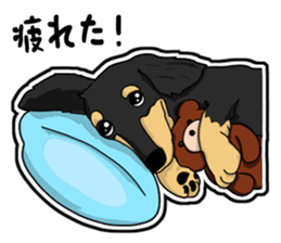 Cute Dachshund Vol 4 sticker #12398128