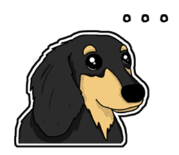 Cute Dachshund Vol 4 sticker #12398130
