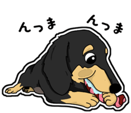 Cute Dachshund Vol 4 sticker #12398141