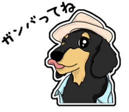 Cute Dachshund Vol 4 sticker #12398143