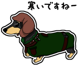 Cute Dachshund Vol 4 sticker #12398150