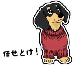 Cute Dachshund Vol 4 sticker #12398160