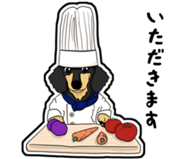 Cute Dachshund Vol 4 sticker #12398161