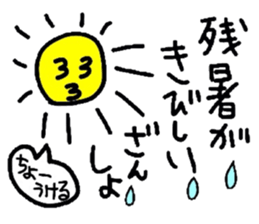 keita summer. sticker #12398204