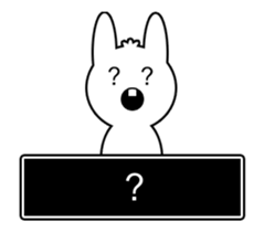 Rabbit in the game (Animated) sticker #12398224